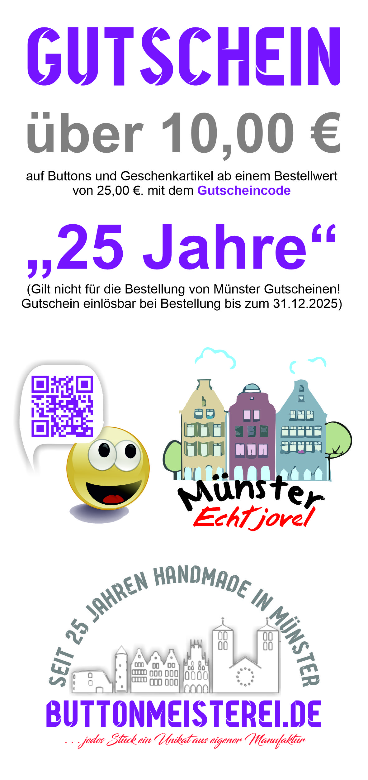 individuelle Buttons & Geschenkartikel - Handmade in Münster